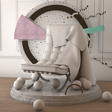 Set Fotografía Cinema 4D. 3D, Architecture, Interior Architecture, Art Direction, Design, Lighting Design, Interior Design, and Advertising project by Sergio Kian - 03.05.2017