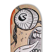 Skateboard • Creepy life #SkateArt. Art Direction, Design, and Traditional illustration project by Matdisseny @matdisseny - 02.13.2015