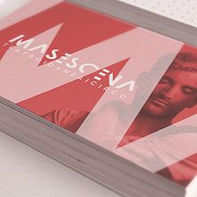 MasEscena. Br, ing e Identidade, e Design projeto de La Casa Torcida - 07.03.2017