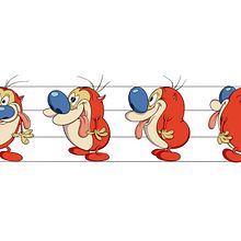 - STIMPY - (FanArt) . Traditional illustration project by Dolche FarNiente - 09.15.2016