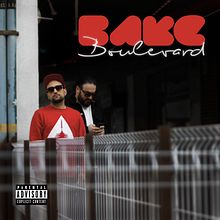 Portada y contraportada para Bake y su trabajo "Boulevard".. Design project by Pablo de Parla - 05.09.2016