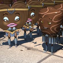 Qé Invasion. 3D, Animation, and Advertising project by Alex Mateo - 03.07.2017