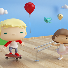 Mi Proyecto del curso: Diseño de personajes en Cinema 4D: del boceto a la impresión 3D. Un progetto di 3D di olga ruano yeguas - 08.03.2017