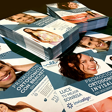 Diseño Flyers Clinica Nieto & Llorens. Art Direction, and Graphic Design project by Oscar Villalba González - 09.19.2016