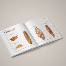Libro de cocina: Pan artesanal. Design editorial, e Design gráfico projeto de brainbreak - 11.11.2016