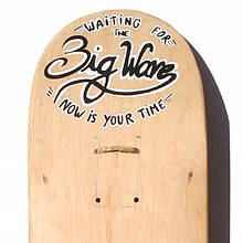 Skateboard • Big Wave #SkateArt. Art Direction, Design, and Traditional illustration project by Matdisseny @matdisseny - 11.01.2014