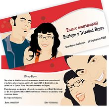 Invitaciones. Graphic Design, and Traditional illustration project by Trinidad Reyes Torregrosa Morales - 06.03.2010