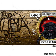 From Nubia with love (Escarabajo Pelotero). 2/3. Design gráfico e Ilustração tradicional projeto de Nubia EATS - 09.07.2017