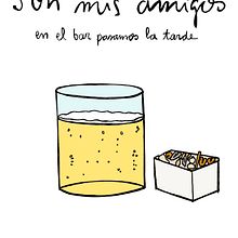 Son mis amigos. Comic projeto de Usue Egia - 10.03.2017