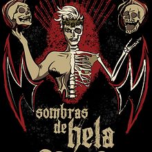Sombras de Hela - Camiseta. Graphic Design, and Traditional illustration project by Trinidad Reyes Torregrosa Morales - 12.01.2016