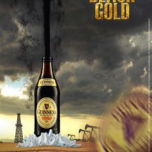 GUINNESS - Cartel Publicitario. Advertising project by Pedro Herrador Román - 03.11.2017