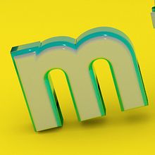 Letras con Blender . Een project van 3D van mffn - 11.03.2017