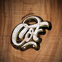 Identidad para Cof longboard Ein Projekt aus dem Bereich Urban Art, Br, ing und Identität, Kalligrafie, Grafikdesign, Traditionelle Illustration, T und pografie von Homar Aparicio - 13.03.2017