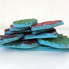 Estampación textil. Un proyecto de Diseño, Ilustración tradicional, Artesanía, Diseño gráfico y Pintura de maria lluveras serra - 09.10.2017