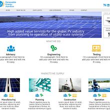 Landing Page para REA Solar. Un progetto di Graphic design e Web design di Roser Teixidó Navarro - 14.03.2017