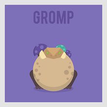 League of Legends Monsters: Gromp. Ilustração tradicional projeto de Manuel Díaz Delgado - 14.03.2017
