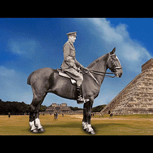 Time Bandit Horse. Animação projeto de Juan Miguel Vizcaya - 13.03.2017