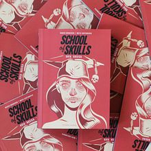 "SCHOOL of SKULLS" Guía Básica. Fine Arts, Editorial Design, Graphic Design, Education, and Traditional illustration project by Matu Santamaria - 03.14.2017