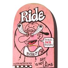 Skateboard • @PepPerez x @matdisseny  #SkateArt. Art Direction, Design, and Traditional illustration project by Matdisseny @matdisseny - 09.11.2015
