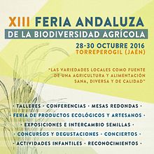 XIII Feria Andaluza de la Biodiversidad. Un proyecto de Diseño gráfico de Pablo Domínguez - 20.03.2016