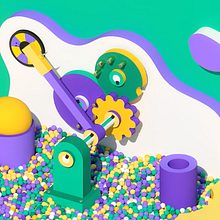 Orchestrina. The Rhythm Factory Ein Projekt aus dem Bereich 3D, Animation und Kino, Video und TV von Device - 16.03.2017