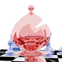 Ajedrez 3D Max. Un proyecto de 3D de Victoria Garcia - 18.03.2017