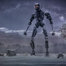 K-2SO Rouge One ... Starwars !!! mi personaje favorito. Un progetto di Animazione e Fotografia di Luis Lazaro Sanchez Medina - 17.03.2017