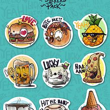 Sticker Pack Guacala. Un proyecto de Ilustración tradicional de Guacala Studio - 20.03.2017