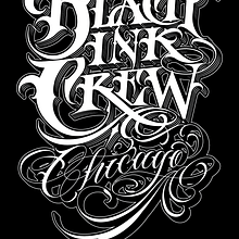 Black Ink Crew Chicago . Un projet de Lettering de Catrin Valadez - 21.03.2017