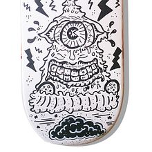 Skateboard • Pizza is God #SkateArt. Art Direction, Design, and Traditional illustration project by Matdisseny @matdisseny - 08.28.2015
