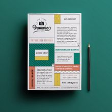 BROWNIE - Foto y Video Estudio. Design project by Flor Leis - 03.21.2017