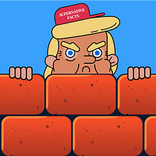 Duro Contra El Muro. Animation, Design, Game Design, Graphic Design, and Traditional illustration project by Sociedad Fantasma - 01.22.2016