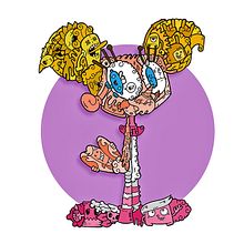 Dee Dee illustration. Traditional illustration project by Edu Morente - 03.23.2017