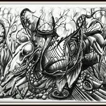 Surrealismo - Freeart - Bolígrafo Bic. Un projet de Artisanat, Beaux Arts, Design , Conception de personnages et Illustration traditionnelle de Jesús Arias Sancho - 23.03.2017
