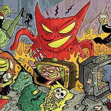 Diazepunk - Arte 5to disco. Un proyecto de Cómic, Diseño de personajes, Diseño gráfico, Ilustración tradicional y Música de Fernando Marquez Benavente - 23.03.2017