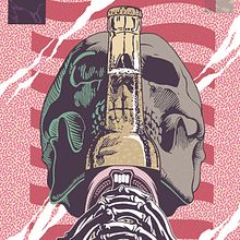 Skull & Beer. Un projet de Illustration traditionnelle de Jordi Salvador - 24.03.2014