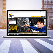 Kissimmee Collision Center . % Ana Callegari tarafından hazırlanan Grafik Tasarım, Web Tasarımı, Ve UX / UI projesi - 03.24.2015