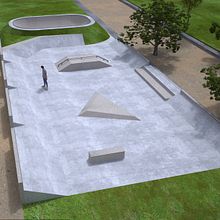 Skatepark . 3D, Arhitectură și Design industrial de Virginia Gallo - 06.01.2011