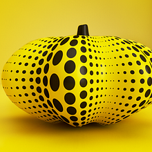 Yayoi Kusama. 3D, and Animation project by Belén Tarcaya - 03.26.2017