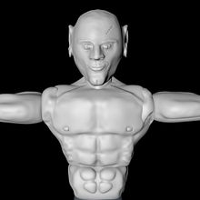 The BOXER - Mi Proyecto del curso: Modelado de personajes en 3D. 3D project by Marc Multimèdia - 03.27.2017