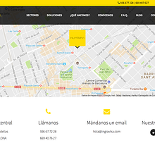 Web Ingravika. Un proyecto de Desarrollo Web de Ana Ruiz - 05.02.2016