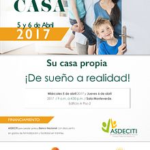 Afiche EXPOCASA.Copyright © Todos los Derechos Reservados Ein Projekt aus dem Bereich Design von Patricia Calderón Jiménez - 27.03.2017