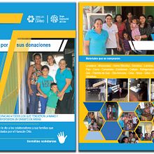 Volante Tiro y Retiro Donaciones. Copyright © Todos los Derechos Reservados Ein Projekt aus dem Bereich Design von Patricia Calderón Jiménez - 27.03.2017