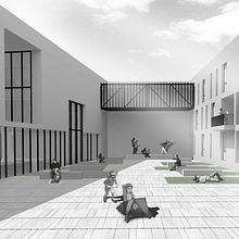 Viviendas sociales y Centro de alfarería en Triana. Architecture & Infographics project by Ana Fernández Berraquero - 03.27.2017