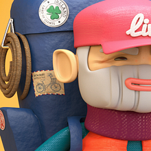 Live. Un progetto di 3D, Design, Character design e Motion graphics di francisco Campos - 25.03.2017