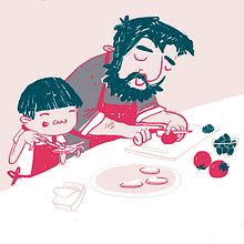 Manos en la masa | Recipe magazine illustration. Een project van Redactioneel ontwerp y Traditionele illustratie van Mónica Toledo - 28.03.2017