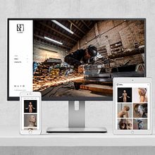 Web Nahuel Forchini . Web Design project by Isaac Peñarroya - 03.28.2017