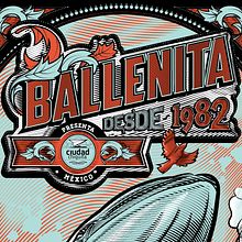 Ballenita - Cartel Práctica. Un proyecto de Diseño e Ilustración tradicional de Ademar García - 27.03.2017