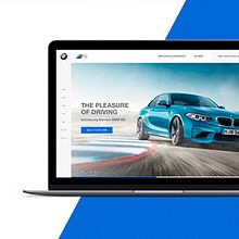 BMW M Power - Web Design. Un proyecto de Diseño Web y UX / UI de Miguel Ángel Rodríguez - 29.03.2017