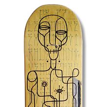 Skateboard • @drhofmann27 x @matdisseny #SkateArt. Art Direction, Design, and Traditional illustration project by Matdisseny @matdisseny - 09.09.2016